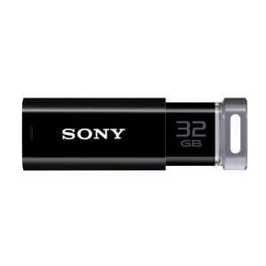  Sony 32GB Micro Vault P Series Flash Drive, Black (USM32GP 