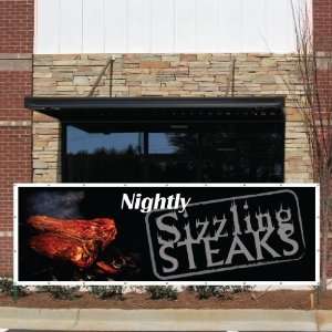  Business Banner   3 x 9 Sizzling Steaks Nightly 10 oz 
