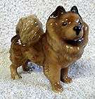 Superb Chow Chow Porcelain Dog Figurine Perfect condition Realistic 