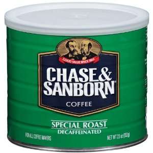 Chase and Sanborn Decaffeinated Coffee, 23.0 Ounce Can  