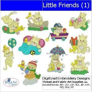   Embroidery Designs   Little Friends(1) Arts, Crafts & Sewing