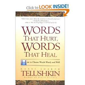   to Choose Words Wisely and Well [Paperback] Joseph Telushkin Books