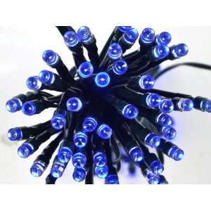  Solar Powered 100 LED String Lights Blue 11 Meters   color 