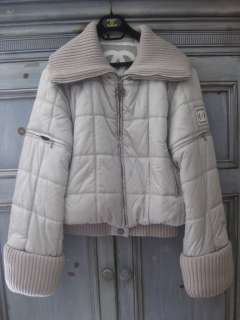   Identification light gray ski/snow jacket size 42 made in Italy  