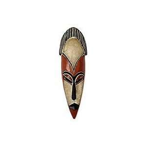    NOVICA Ghanaian wood mask, Protect the Forest