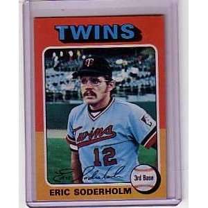  1975 Topps #54 Eric Soderholm Minnesota Twins EX MT 