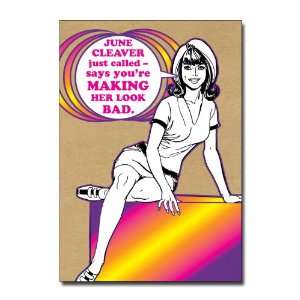   Scandalous Planet Fabulous Mothers Day Greeting Card: Office Products