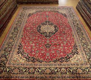   Handmade Antique Persian Isfahan Silky Wool Rug Great Condition  