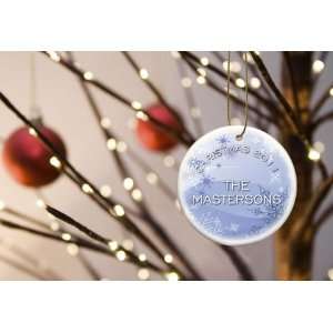  Personalized Holiday Ornaments   Snowday