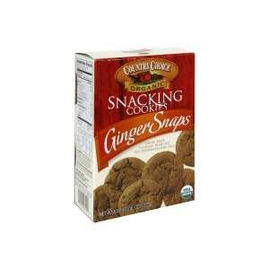 Country Choice Organic Snacking Cookies, Ginger Snaps, 8 oz, (pack of 