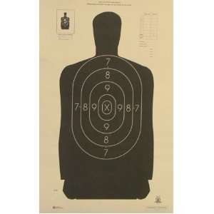  (50x) B 29 Shooting Target Official NRA Police Silhouette 