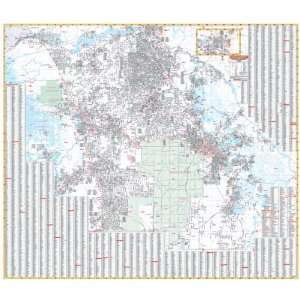  Universal Map Citrus County FL Wall Map Railed: Office 