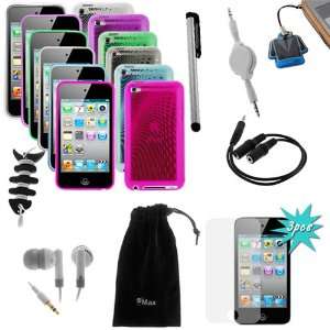 GTMax 6 Melody Gel Cover Case (Green + Clear + Pink + Smoke + Purple 