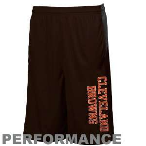   Browns Youth Brown Colorblock Performance Shorts