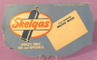 Vintage SKELGAS Skelly OIL Sewing Needle Case Holder  