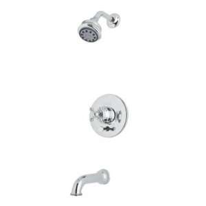   Cisal Tub and Shower in Polished Chrome with Classi: Home Improvement
