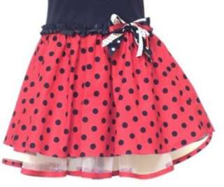 Girls size 4T black knit ladybug dress by Rare Edition  