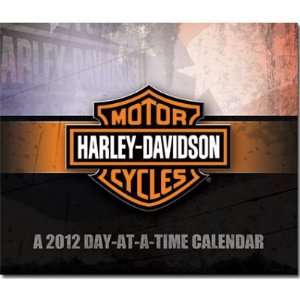  (5x6) Harley Davidson 2012 Daily Box Calendar: Home 