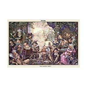 Puck Magazine The Sleeping Party 12x18 Giclee on canvas  