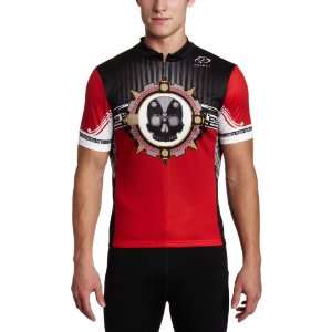 Primal Wear Mens Day of the Dead Red Jersey  Sports 