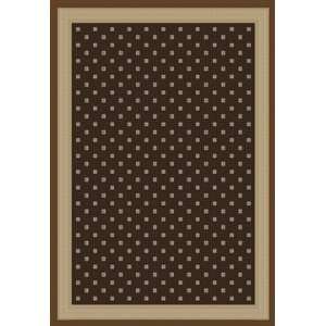   Global Rugs Jewel Collection Athens Brown Rectangle 27 x 4 Area Rug