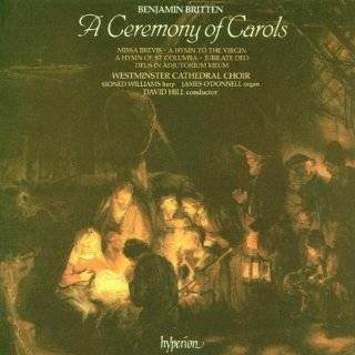 Britten A Ceremony of Carols by Benjamin Britten, Robert Jones, James 