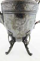 Silverplate Footed Tea Pot Victorian meets Art Deco Simpson Hall and 