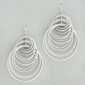 Sista Jewelry Custom Round Circle Design Dangle Earring Set Fashion 