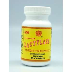 Lypholized Lactylase (Premium Dietary Supplement) 30 capsules [Made in 