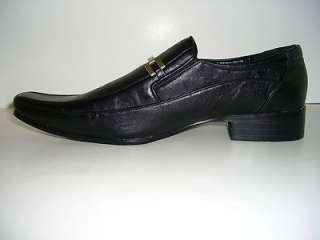 TOP RANK NEW Black Squareish Toe Mens Dress Shoes Oxfords US Size 10 