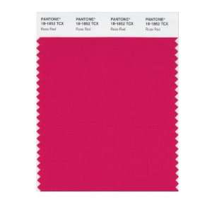   PANTONE SMART 18 1852X Color Swatch Card, Rose Red: Home Improvement