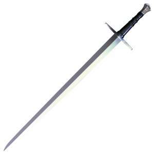  Cold Steel   Hand And A Half Sword, Leather/Wood Scabbard 