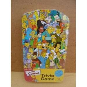  The Simpsons Trivia Game in Collectors Tin Toys & Games