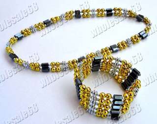 wholesale 24X resin magnet bead necklace&bracelets FREE  
