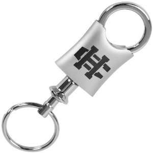  Holy Cross Crusaders Brushed Metal Valet Keychain: Sports 