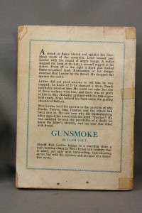 Vintage PB Cowboy Western Pulp Novel GUNSMOKE Clem Colt # 29  