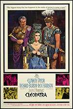 Cleopatra 1964 Orig Movie Poster NR MT Elizabeth Taylor  