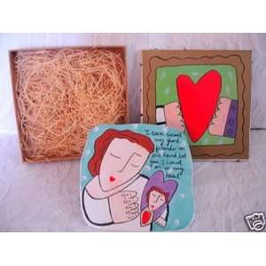 Silvestri Friendship Tile   Messages From the Heart By Sandra Magsamen