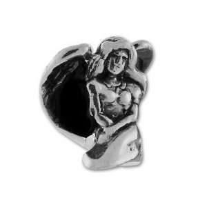 Authentic Biagi Guardian Angel Bead Charm .925 Sterling Silver fits 