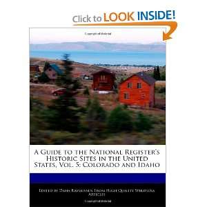   States, Vol. 5 Colorado and Idaho (9781240961467) Dana Rasmussen
