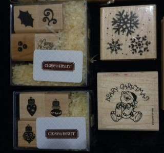 SETS~*Close to My Heart RUBBER STAMPS 28 pc LOT~TOPIARY GARDEN 
