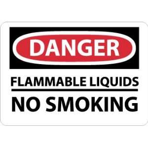  SIGNS FLAMMABLE LIQUIDS NO SMOKING