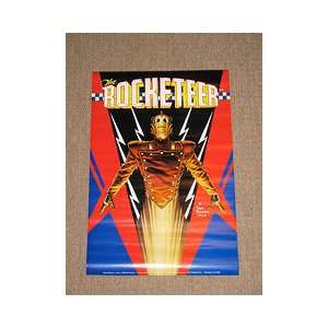 Dave Stevens The Rocketeer 1988 Comico Poster Series Number Two 4.5 