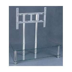   with Glass & Mount up to 50, Two Shelves Black AVS 102BK Electronics