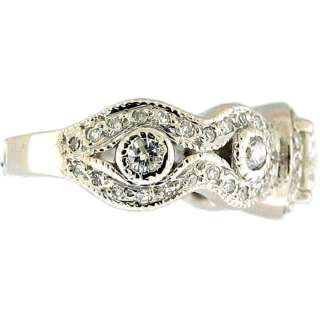 14ct Round Diamond Custom Made Ladies Engagement Ring  