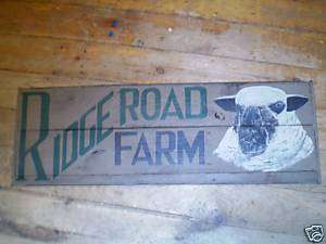 Shetland Sheep Farm Primitive Wood Sign Customize 4 You  