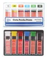 GUTTA PERCHA POINTS META COLOR CODED IDS DENTAL # 15  
