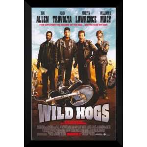    Wild Hogs FRAMED 27x40 Movie Poster John Travolta