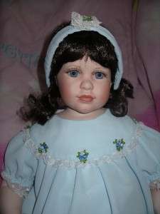 JEANNE SINGER PRUDENCE 24 PORCELAIN DOLL FROM WORLD GALLERY MINT 
