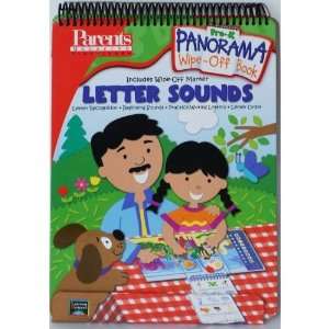  Pre K Panorama Wipe Off Book   Letter Sounds Toys & Games